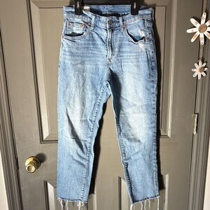 GAP Girlfriend Mid Rise Jeans